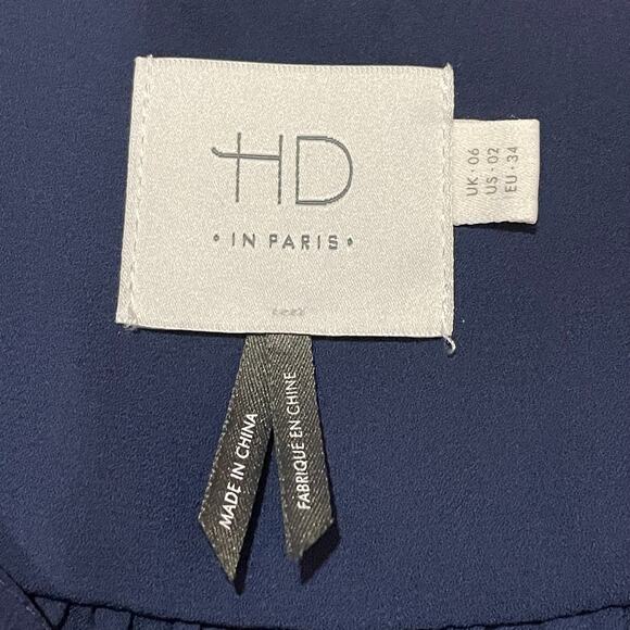 Anthropologie HD in Paris Picea Blouse - Blue - US 2 - Picture 10 of 16